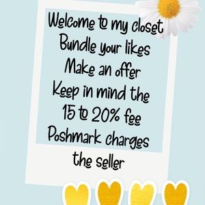 Welcome to my closet